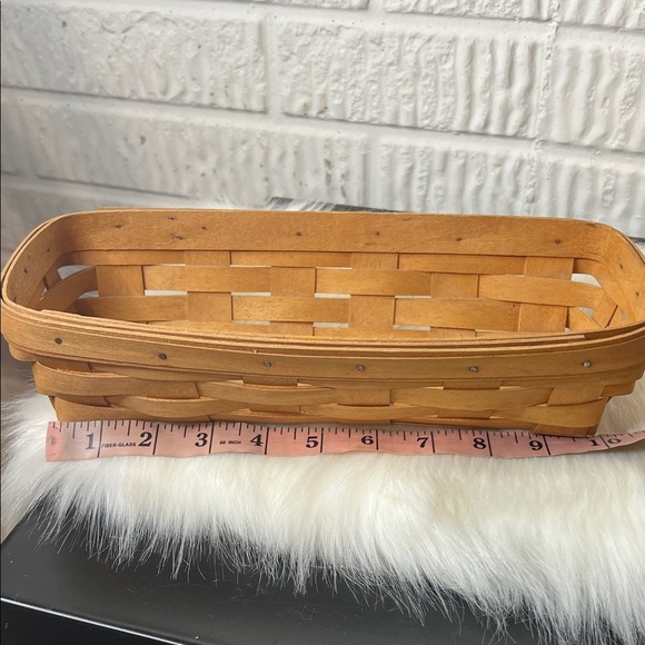 Longaberger Tan Woven Basket - Picture 4 of 4